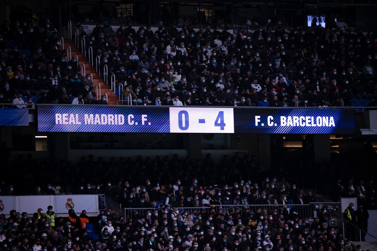 Barcelona Lumat Real Madrid di El Clasico