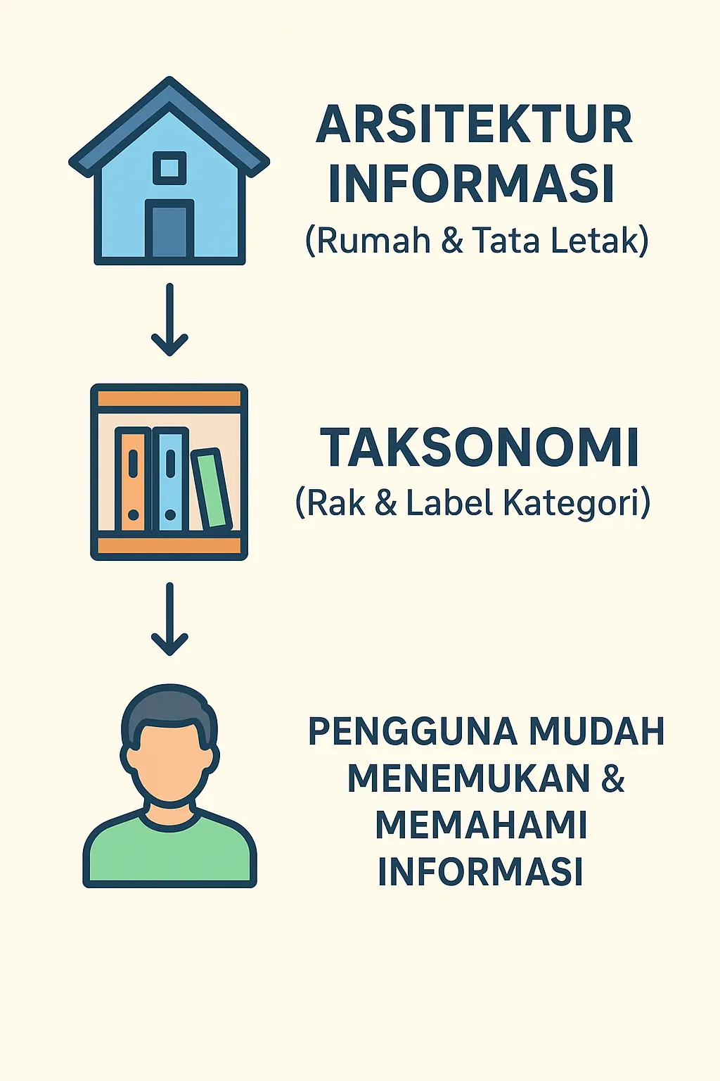 Infografis Arsitektur Informasi dan Taksonomi