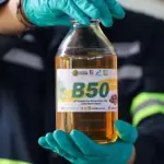 Bahan bakar diesel yang baru diluncurkan yaitu B50 (Foto: REUTERS/Ajeng Dinar)