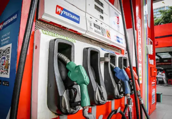 Ilustrasi pom bensin Pertamina (Foto: ANTARA News Sumbar)